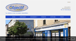 Desktop Screenshot of objectifimmobilier.com